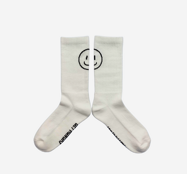 Smiley Socks White 