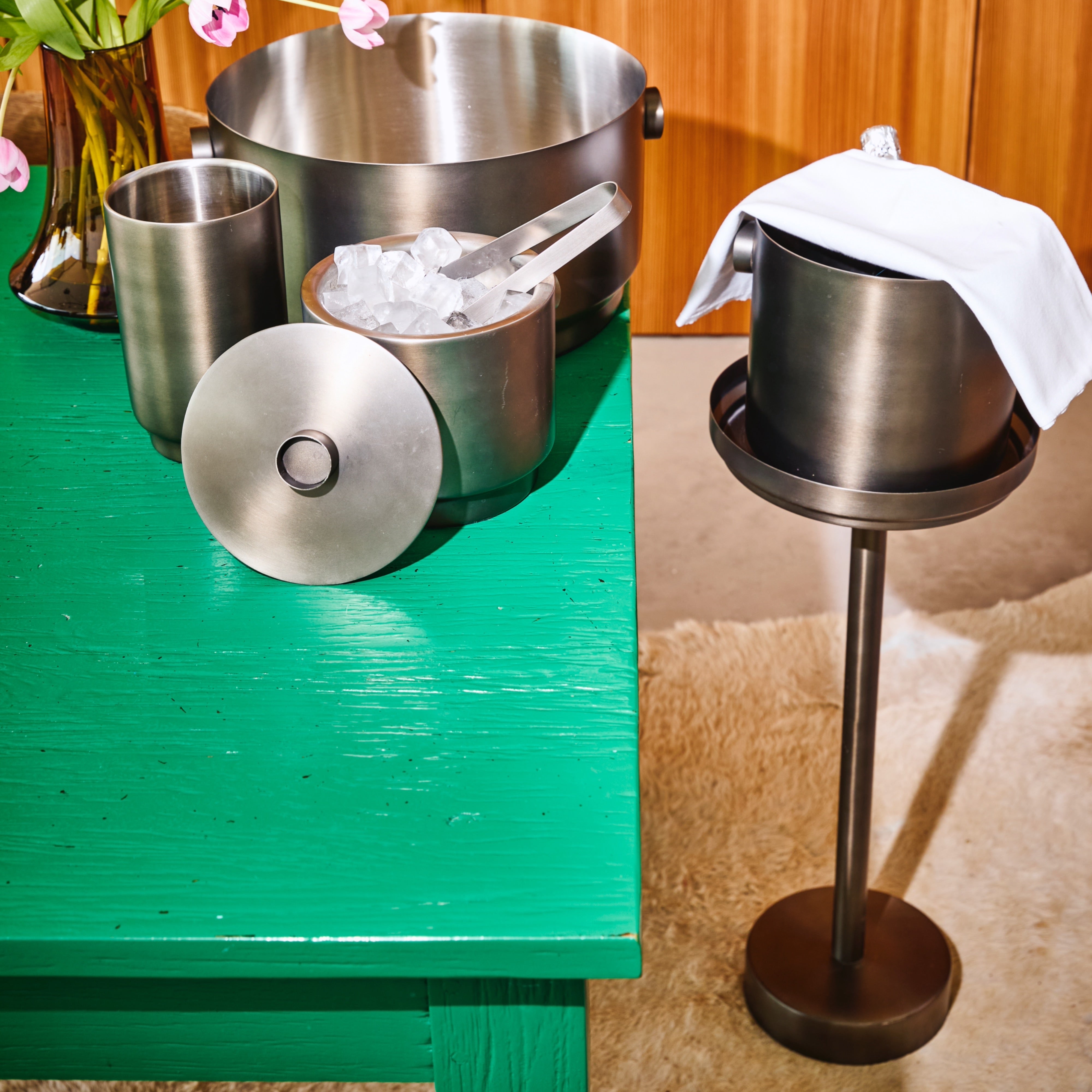 Krishna Rondo Trays Rondo tray table steel