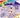 3D cookie cutters "Unicorn&Rainbow" 