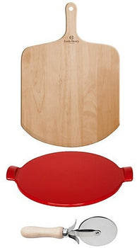 Pizza set Grand Cru (stone Ø37cm + shovel + cutter) 